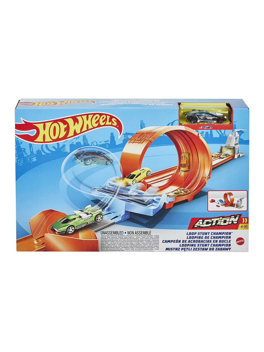 Hot Wheels Campeón De Acrobacias En Bucle Mattel 2