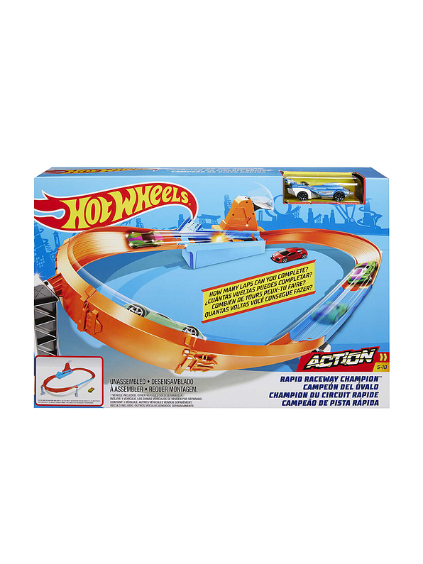 Hot Wheels Campeón De Acrobacias En Bucle Mattel 3