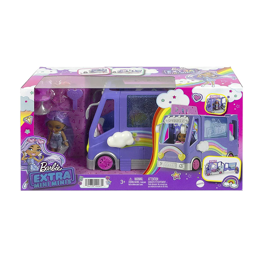 Barbie Extra Mini Minis Camión Turístico Mattel  4