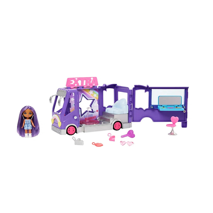 Barbie Extra Mini Minis Camión Turístico Mattel  3