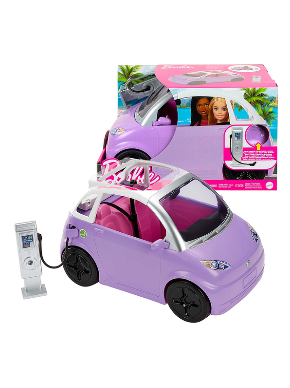 Barbie Vehículo Eléctrico Con Estación De Carga Mattel 1