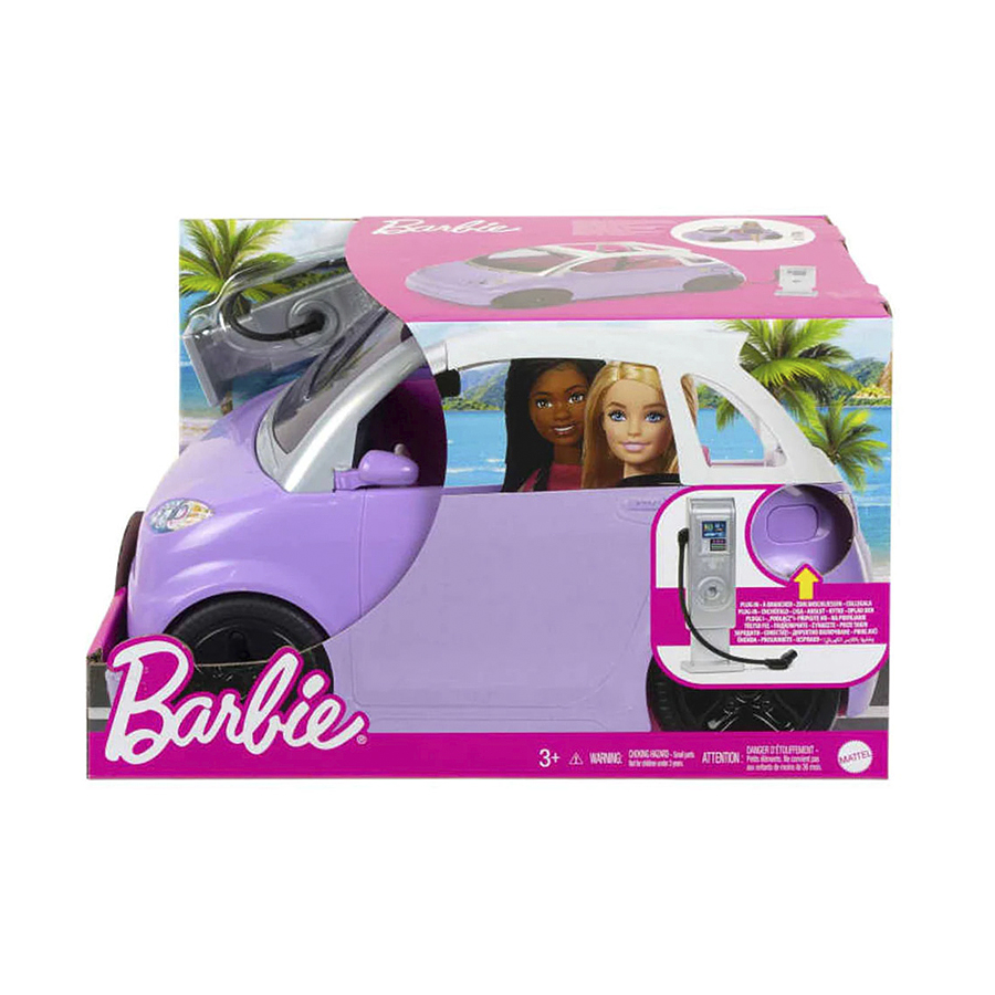 Barbie Vehículo Eléctrico Con Estación De Carga Mattel 4