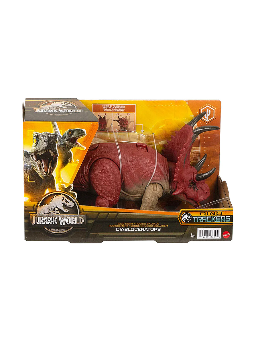 Jurassic World Diabloceratops Rugido Salvaje 4