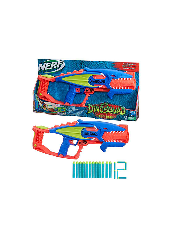 Nerf DinoSquad Terrodak 12 Dardos Hasbro 2