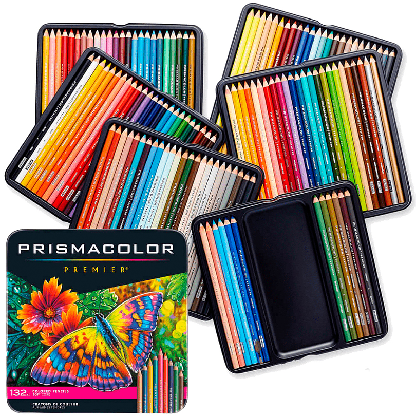 Colores  Prismacolor  Premier X 132 Unidades 2