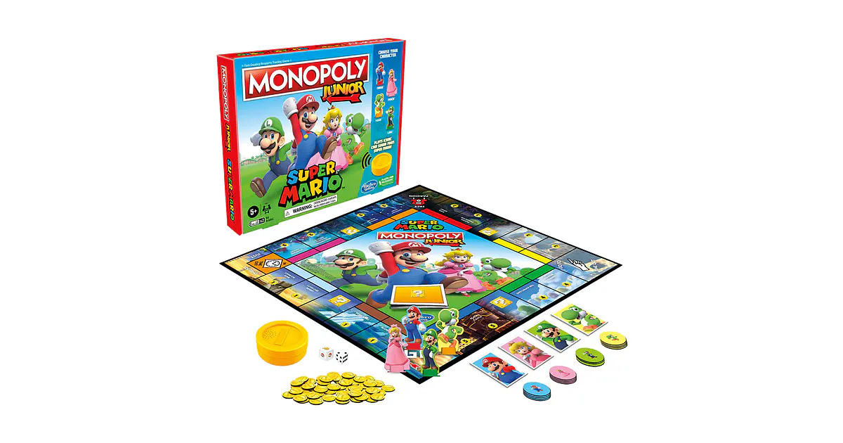 Monopoly Junior Super Mario Hasbro