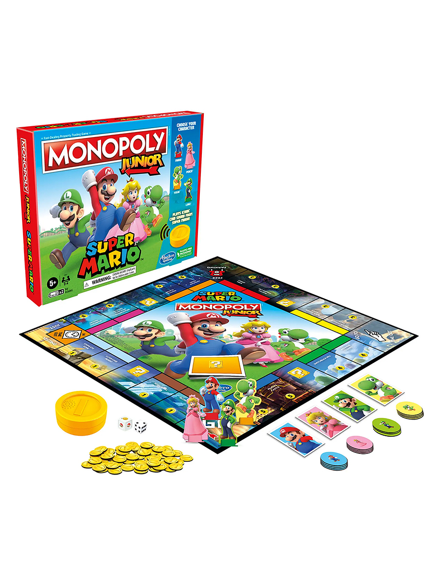 Monopoly Junior Super Mario Hasbro 1