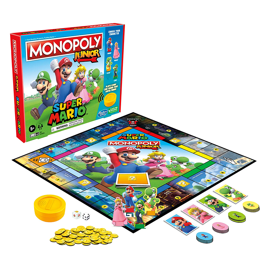 Monopoly Junior Super Mario Hasbro 1