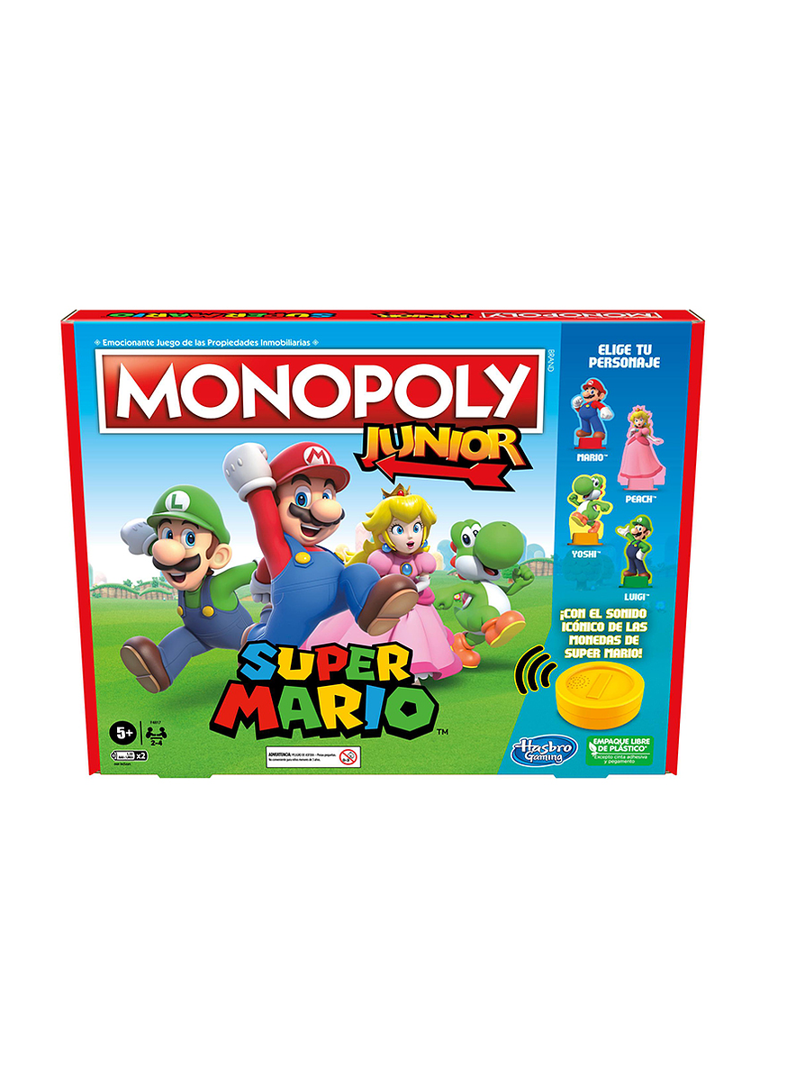 Monopoly Junior Super Mario Hasbro 3