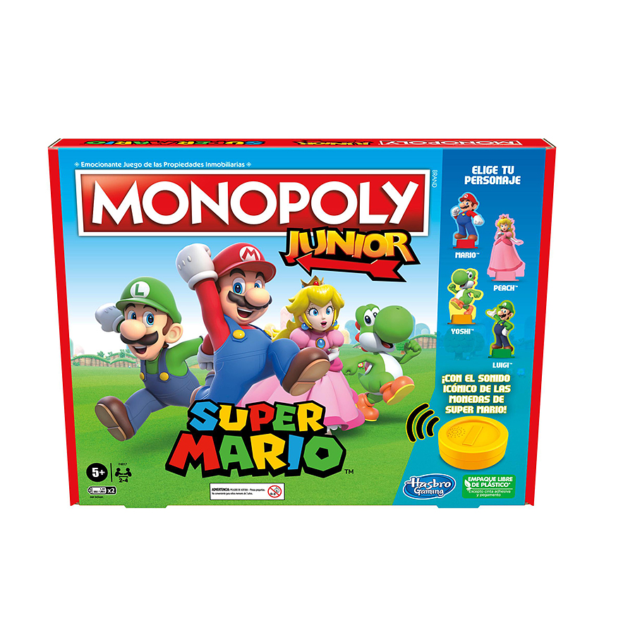 Monopoly Junior Super Mario Hasbro 3