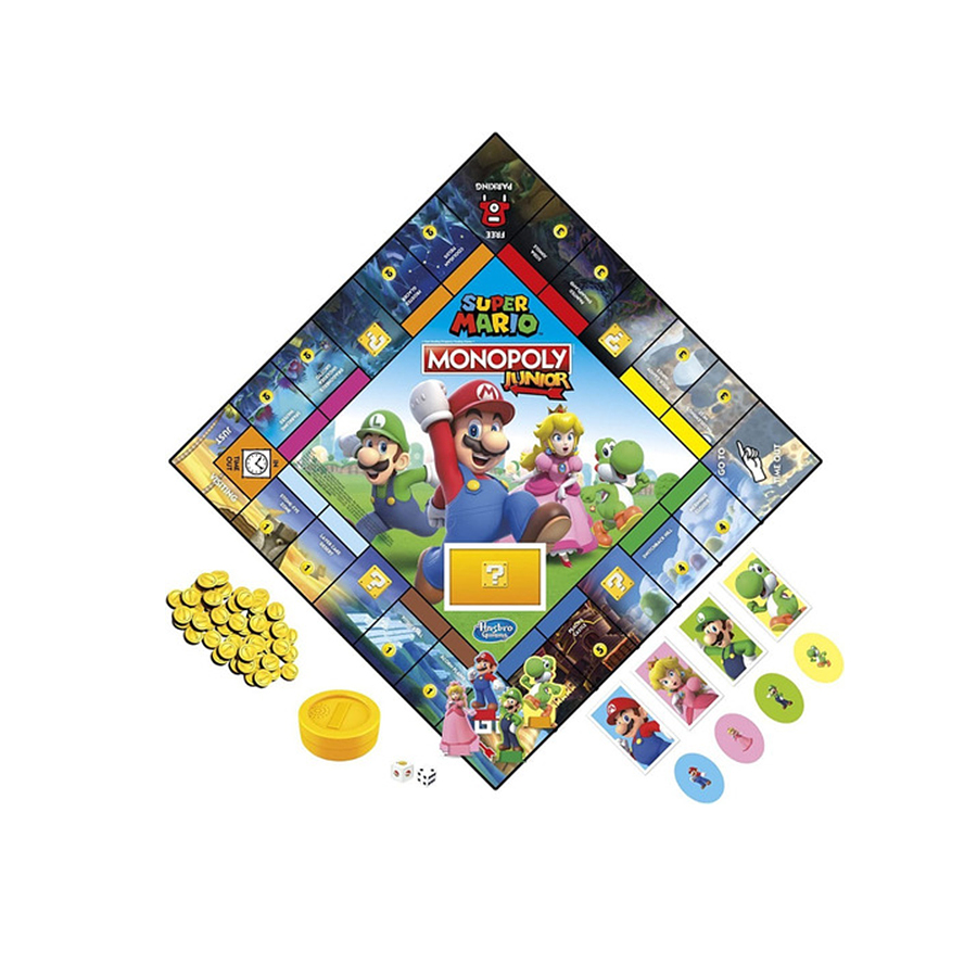 Monopoly Junior Super Mario Hasbro 2
