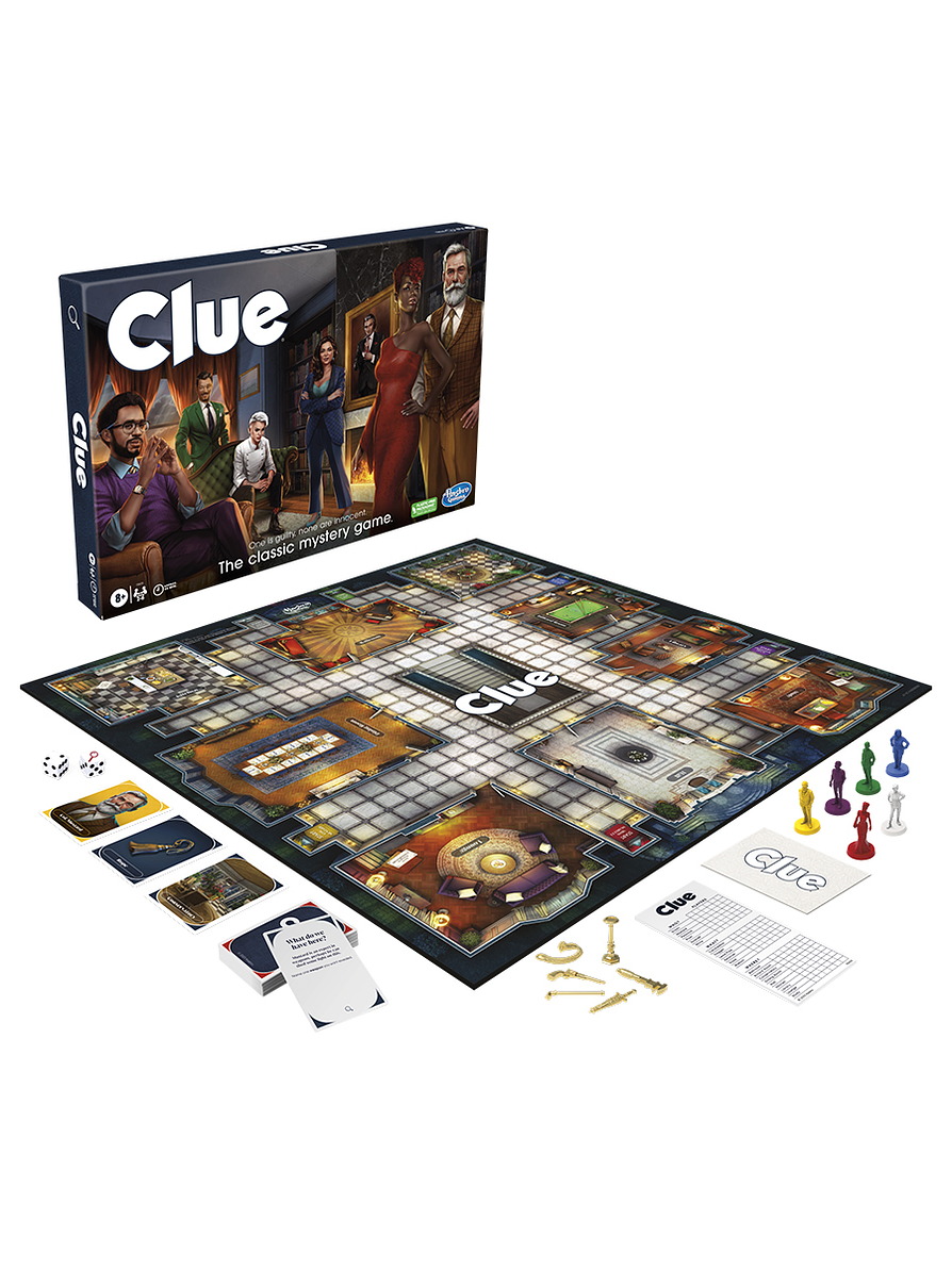 Clue Classic Refresh Hasbro  1