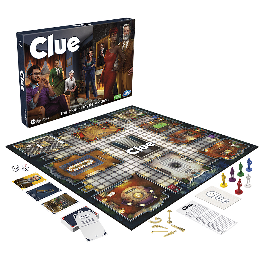 Clue Classic Refresh Hasbro  1