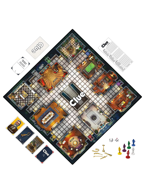 Clue Classic Refresh Hasbro  2