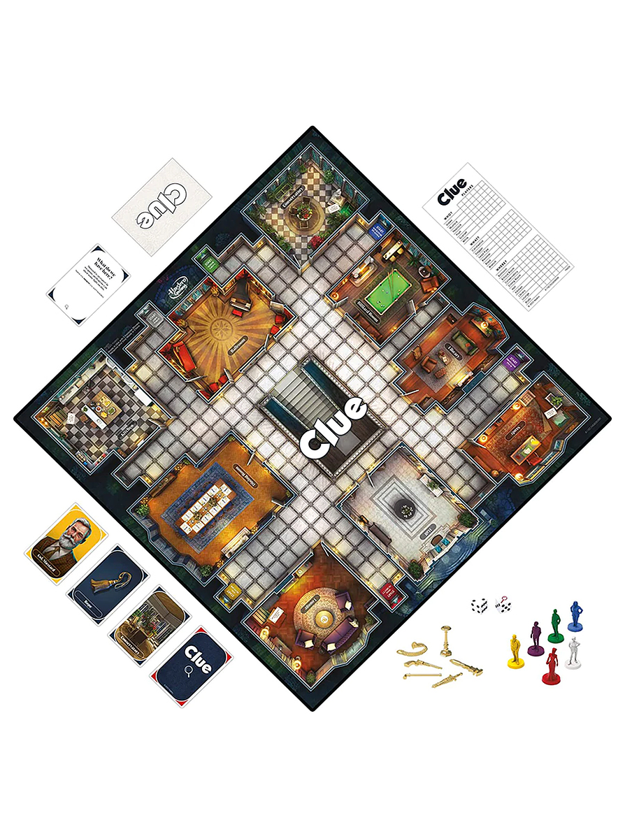Clue Classic Refresh Hasbro  2