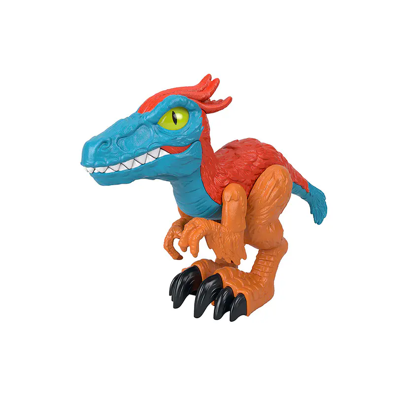 Fisher-Price Imaginext Jurassic World Dominion Pyroraptor XL Poseable Dinosaurus 25,5 Cm - Actiefiguur Voor Fantasiespel Vanaf 3 Jaar
