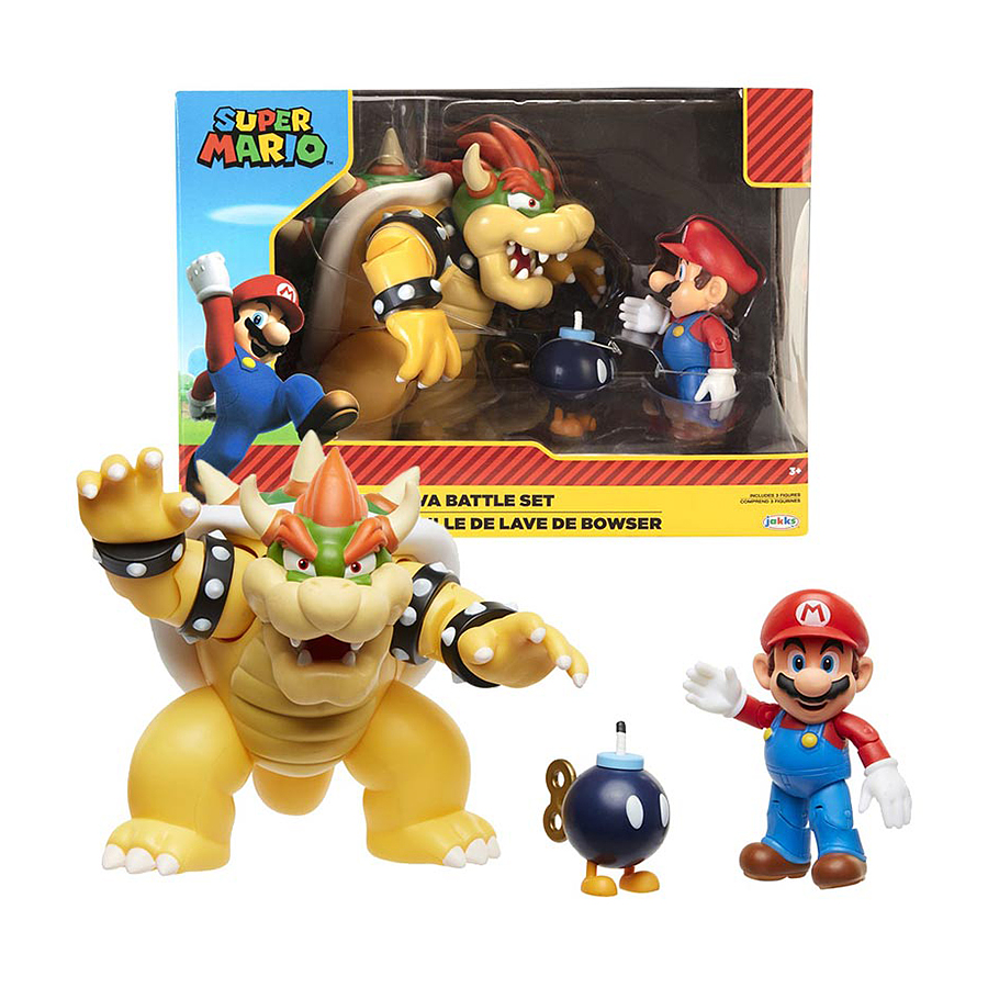 Super Mario Set Batalla De Lava De Bowser  1