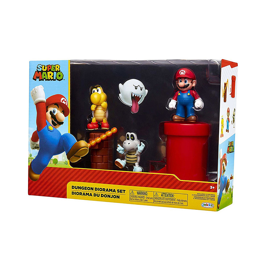 Super Mario Set Diorama Mazmorra 1