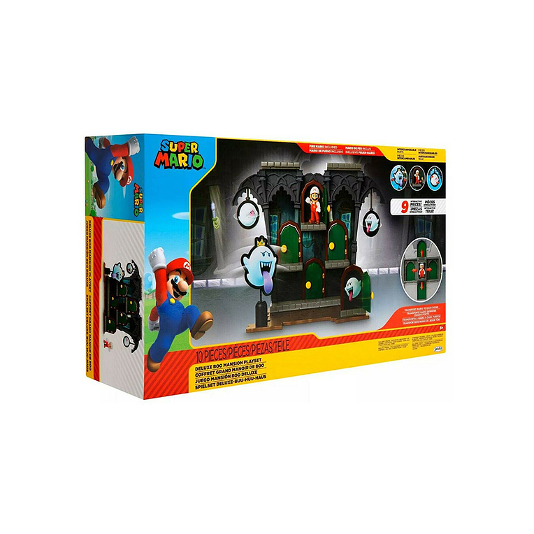 Super Mario Set Juego Mansión Boo Deluxe  1