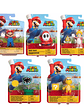 Super Mario Figuras Surtidas 4 Pulgadas Articuladas - Miniatura 1