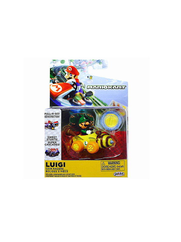 Mario Kart Coche Con Moneda Surtido 3