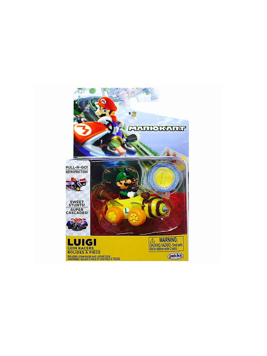 Mario Kart Coche Con Moneda Surtido 3