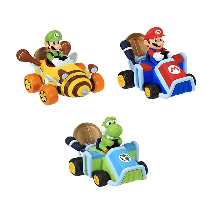 Mario Kart Coche Con Moneda Surtido