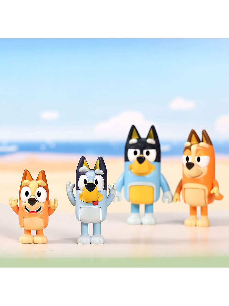 Bluey Familia Figura X 4 Unidades  4