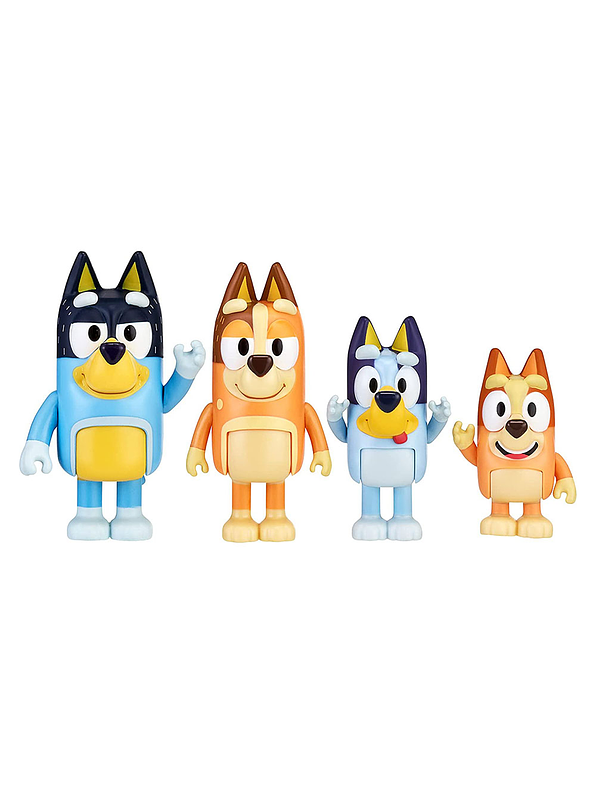 Bluey Familia Figura X 4 Unidades  1