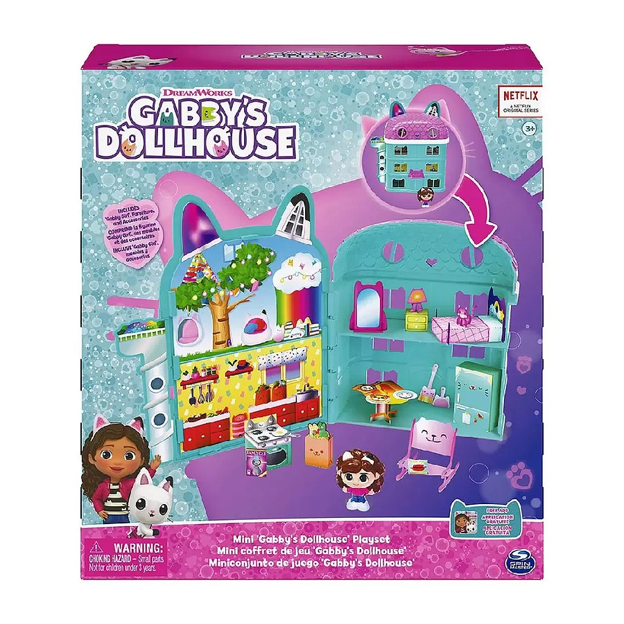 Gabby's Dollhouse Set Mini Conjunto De Juego  2
