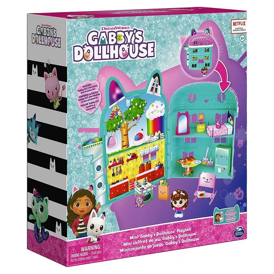 Gabby's Dollhouse Set Mini Conjunto De Juego  3
