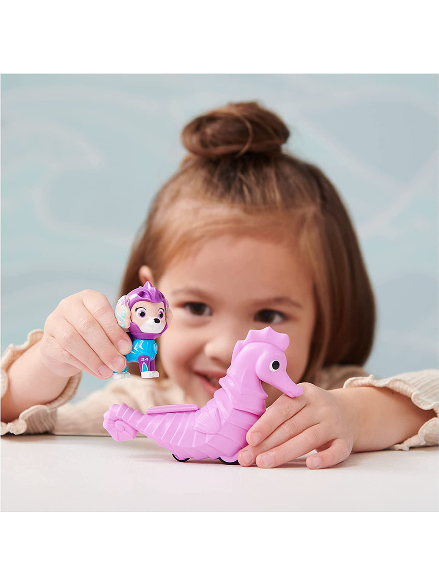 Paw Patrol Aqua Pups Cachorro Con Mascota  3