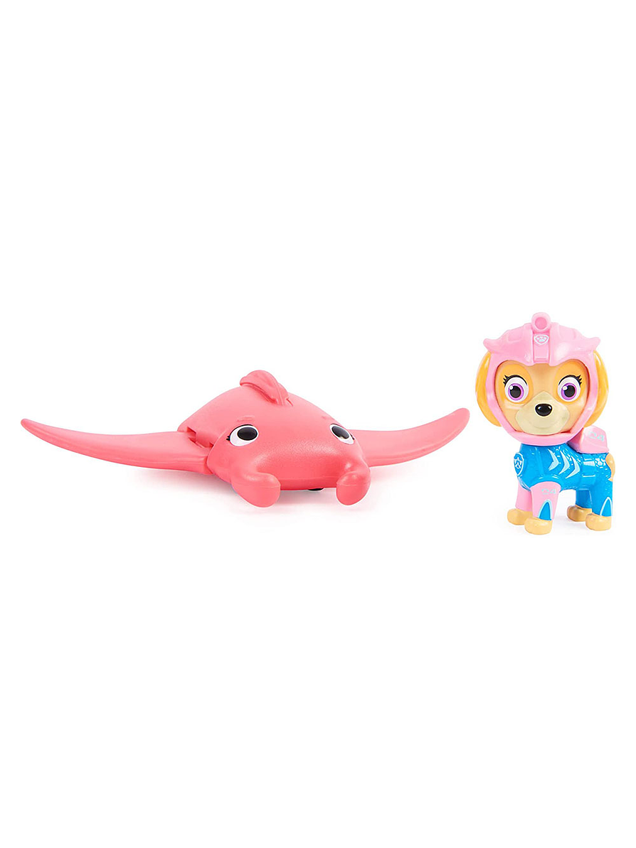 Paw Patrol Aqua Pups Cachorro Con Mascota  7