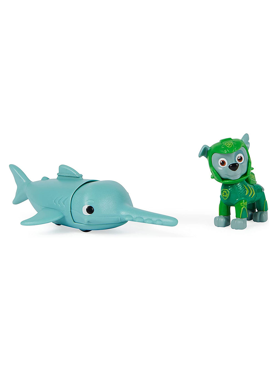 Paw Patrol Aqua Pups Cachorro Con Mascota  10
