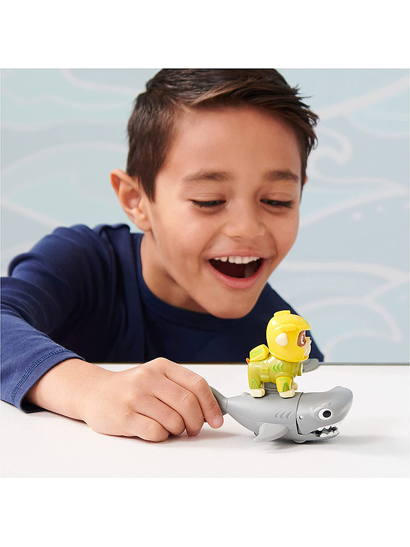 Paw Patrol Aqua Pups Cachorro Con Mascota  15