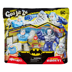 Goo Jit Zu Dc Héroes Batman Vs Mr. Freeze 
