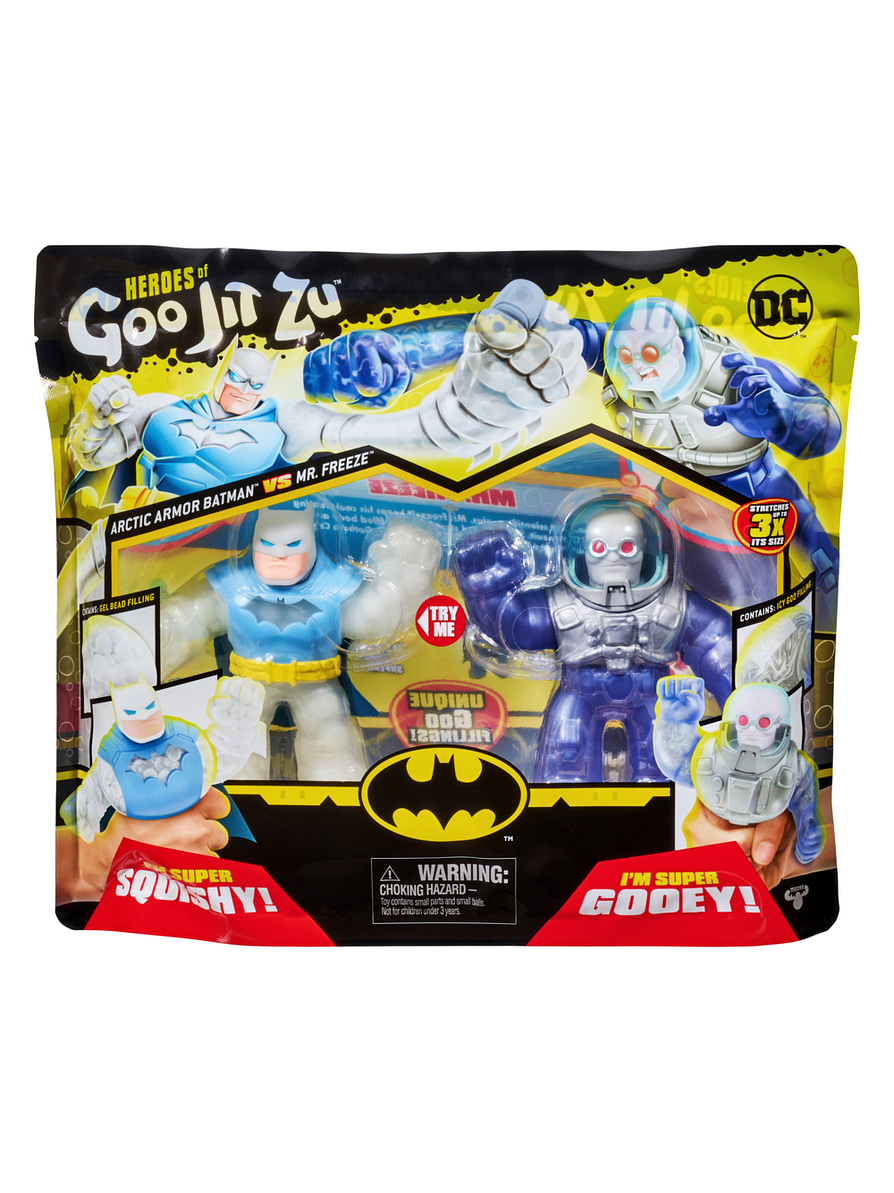 Goo Jit Zu Dc Héroes Batman Vs Mr. Freeze  2