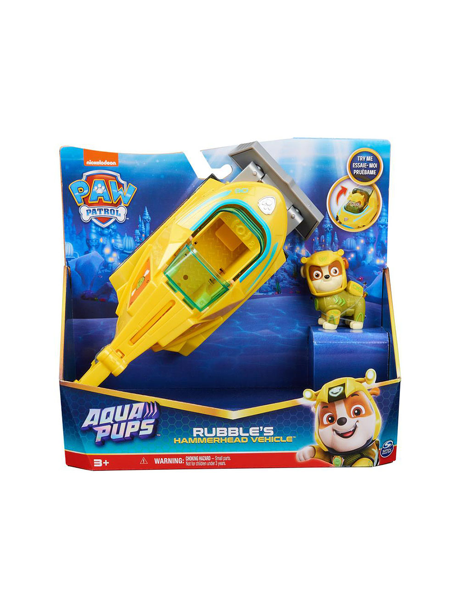 Vehículo Paw Patrol Aqua Pups 18