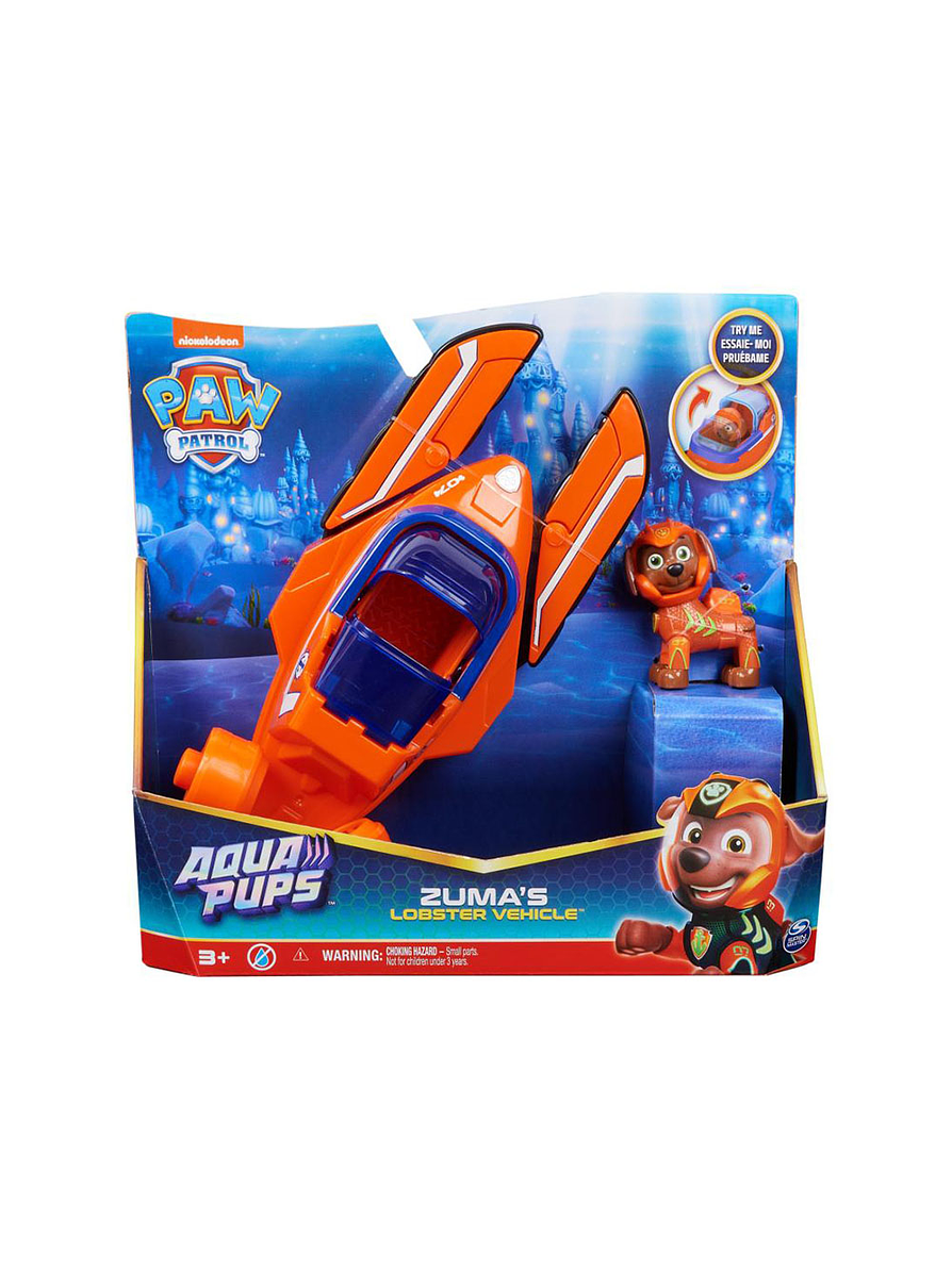 Vehículo Paw Patrol Aqua Pups 12
