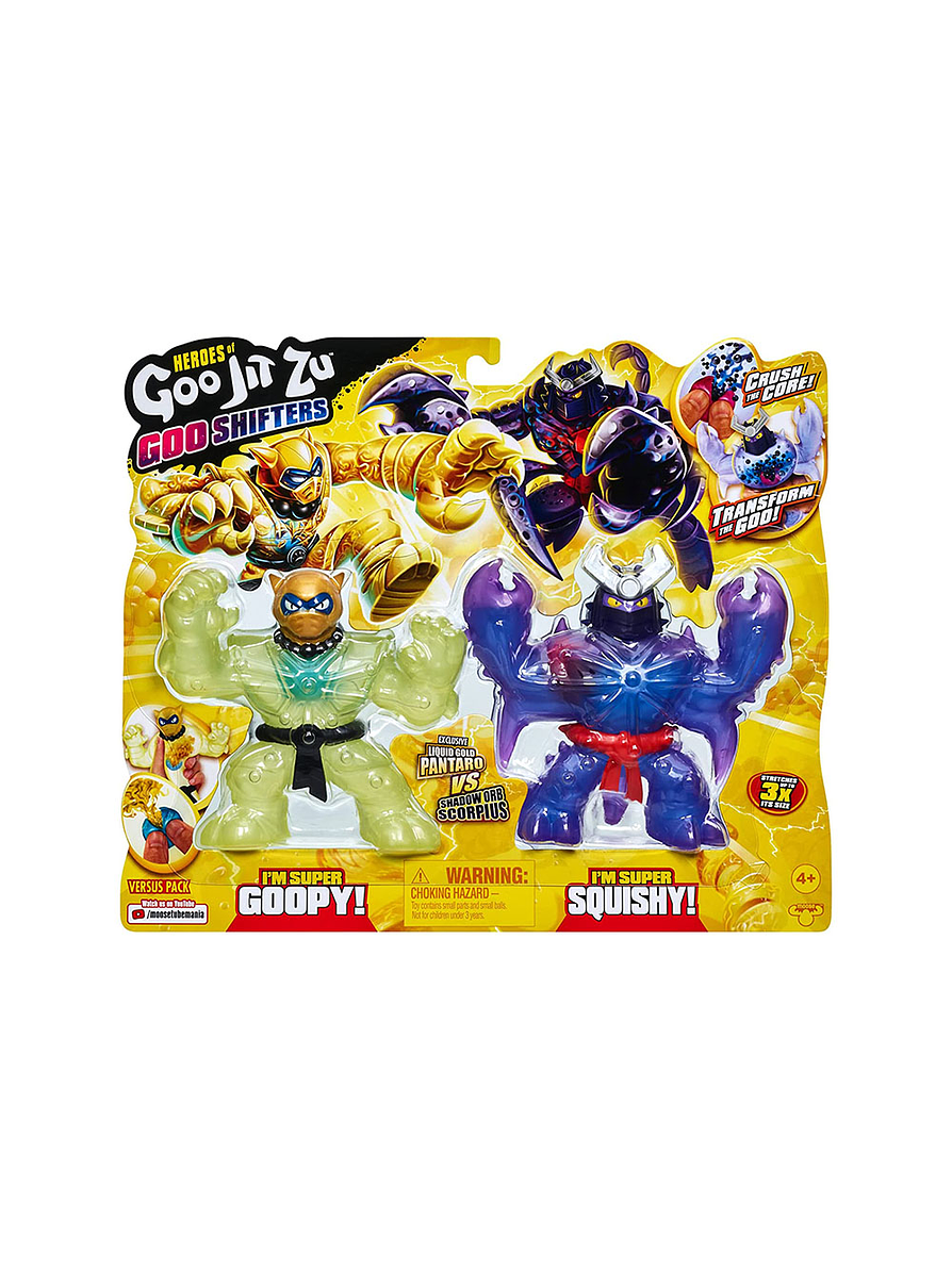 Goo Jit Zu Ultra Goo Shifters Pantaro Vs Scorpius  2