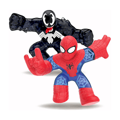 Goo Jit Zu Héroe Marvel Spiderman Vs Venom 