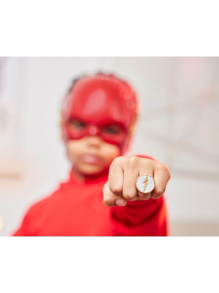 Flash Juego De Rol Máscara + Anillo  6