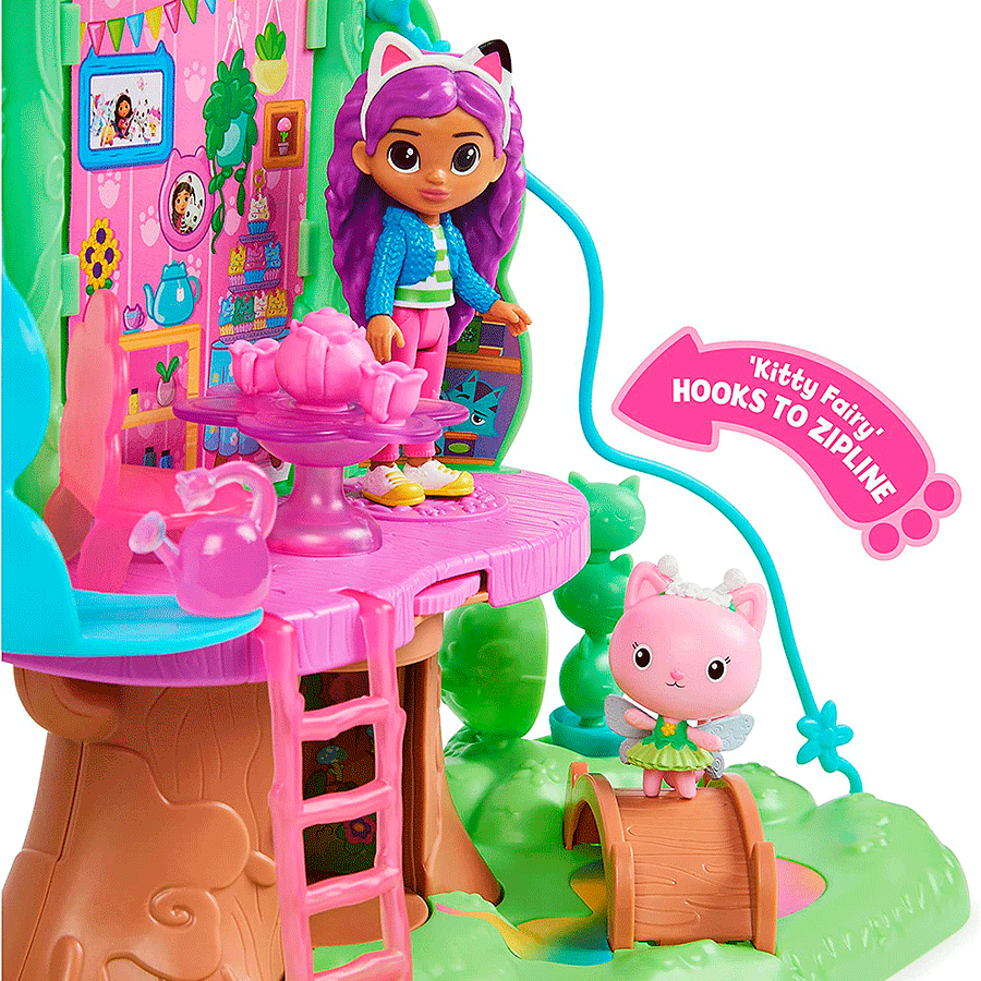 Gabby's Dollhouse Casa Del Arbol De Kitty 5