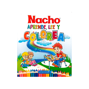 Cartilla Nacho Aprende, Lee Y Colorea