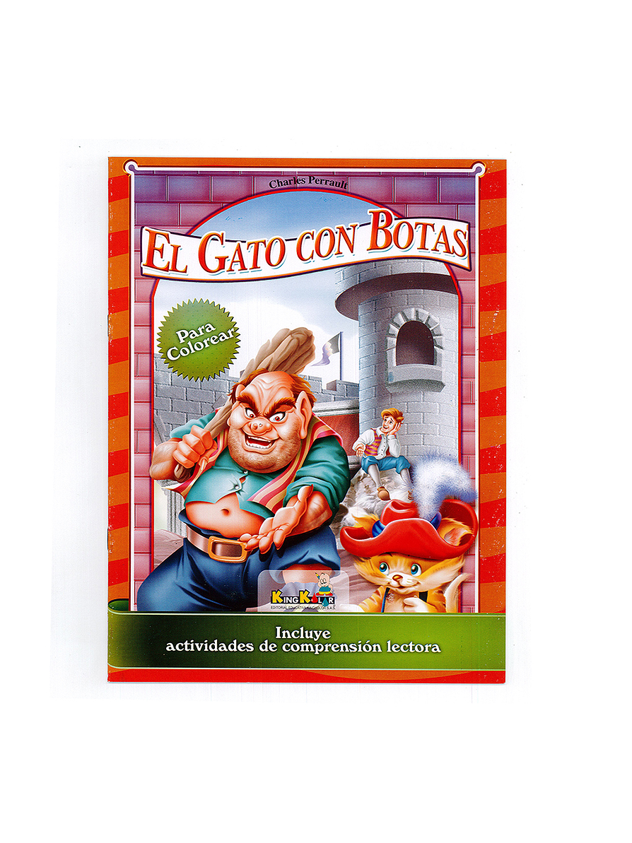 Cuento Para Colorear King Kolor 4