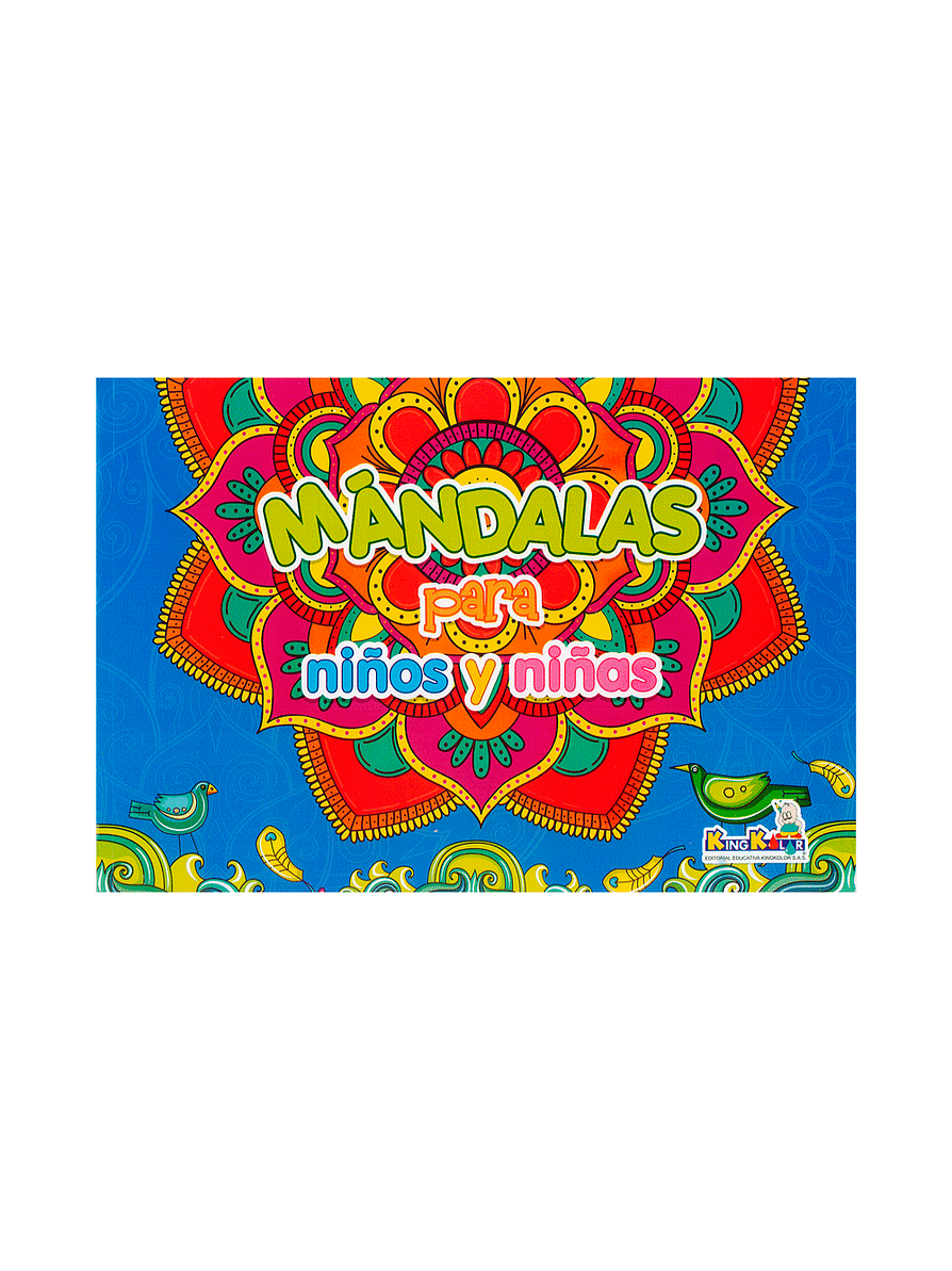 Libro Para Colorear Mándalas Para Niños Y Niñas  1