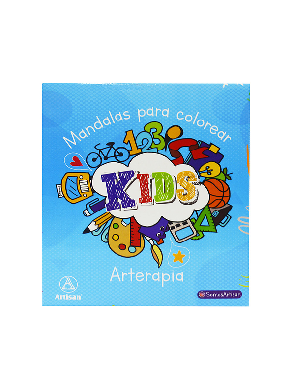 Libros Mándalas Kids Para Colorear Artisan 1