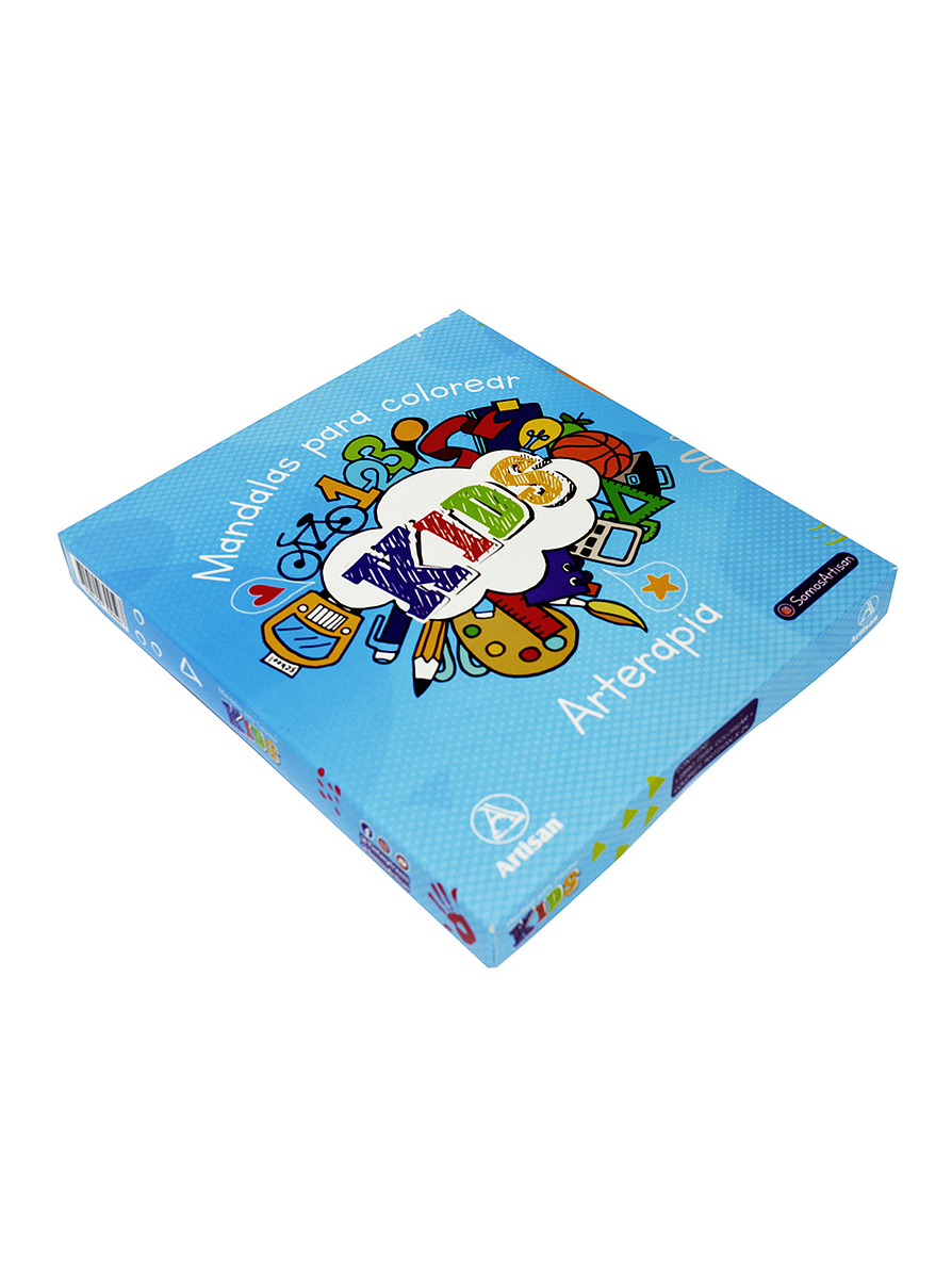 Libros Mándalas Kids Para Colorear Artisan 4