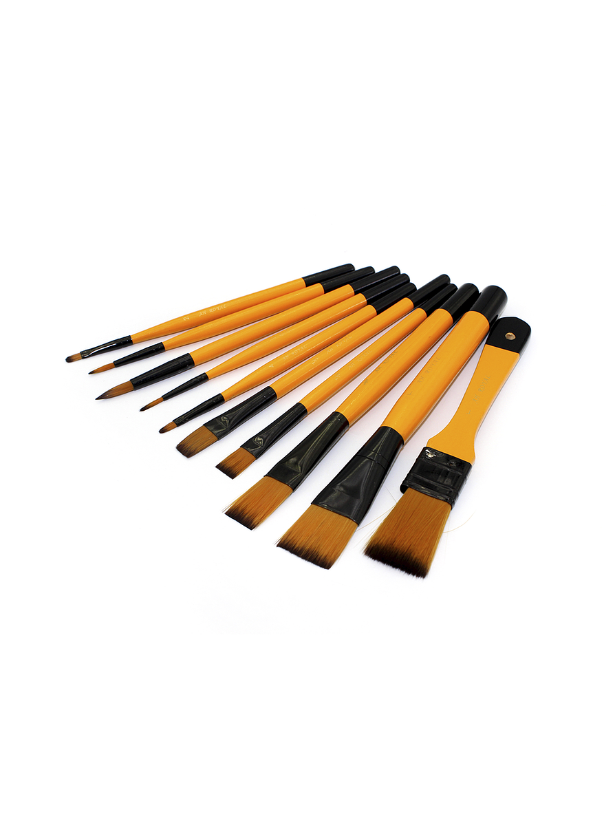 Juego De Pinceles Ah Royal X 10 Unidades 2