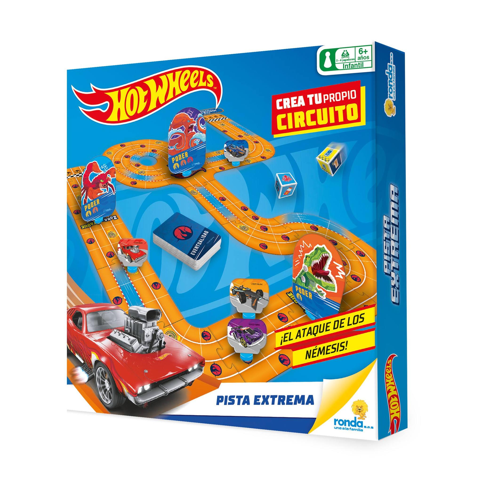 Rompecabezas Hot Wheels Pista Extrema  1